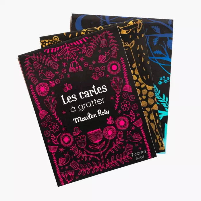 Carte à Gratter Fluo