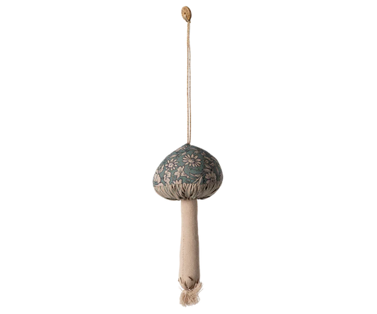 Champignon winter flower vert maileg