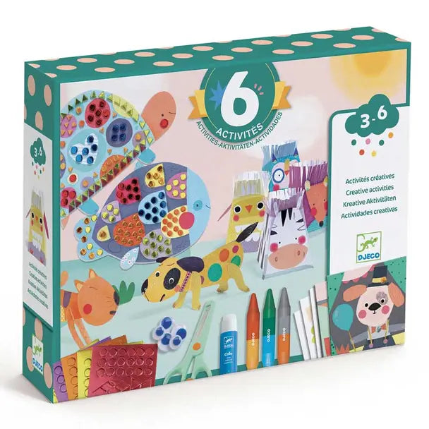 Coffret Multiactivites - Les animaux et leurs maisons