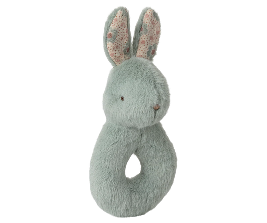 Coffret hochet lapin - menthe