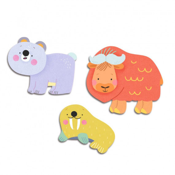 Gommettes baby - Animaux de la banquise