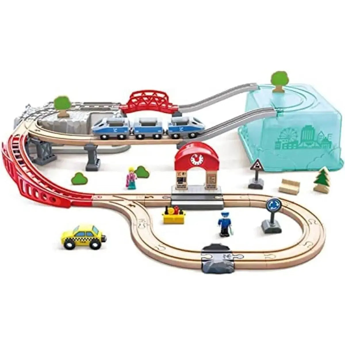Coffret train de la ville 2 en 1