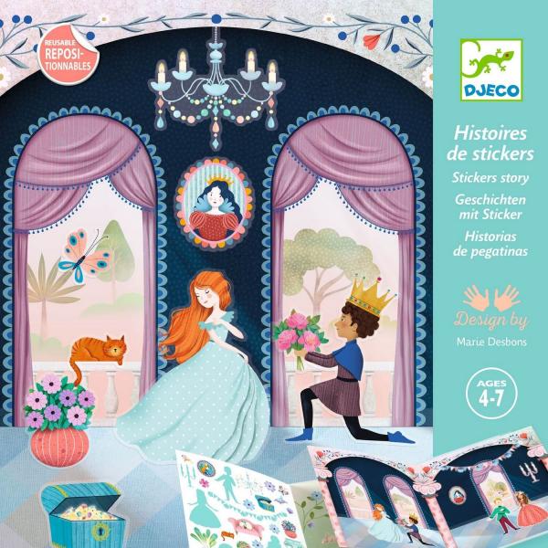 Histoires de stickers - La vie au château