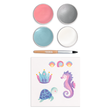 Kit de maquillage 4 couleurs - Sirene