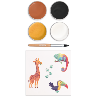 Kit de maquillage 4 couleurs - Tigre