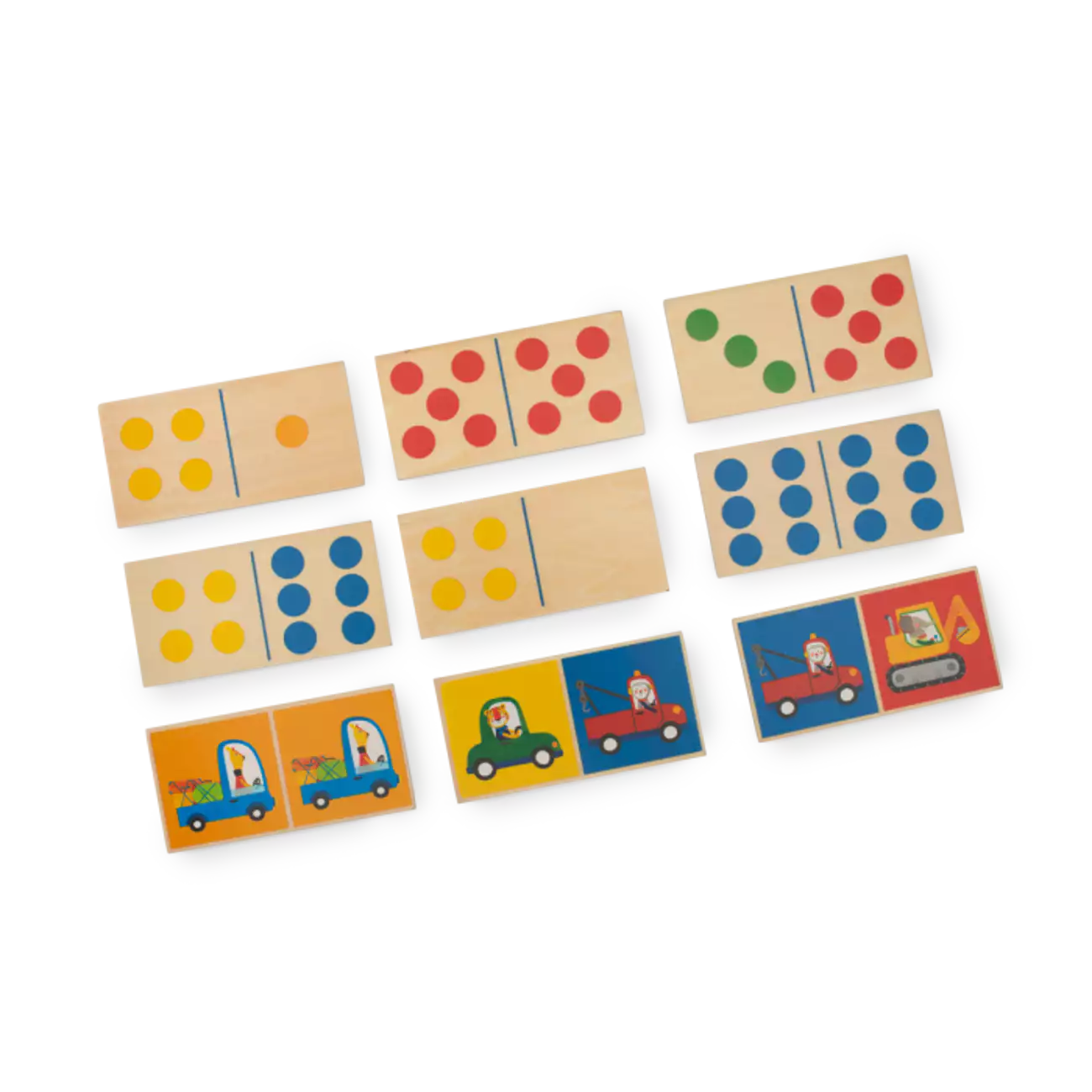 Les dominos vehicules - Les Popipop
