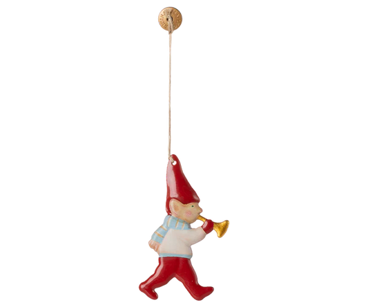 Metal ornament - pixy trompette maileg