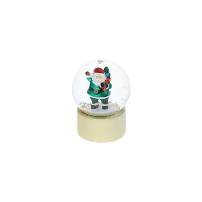 Mini boule pere noel hotte
