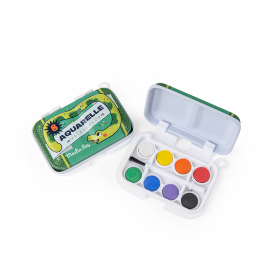 Mini palette aquarelle vert - Les petites merveilles