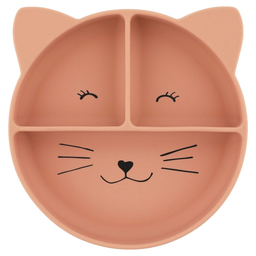 Assiette avec ventouse - Mrs. Cat