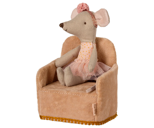 Romantic chaise - mini, powder