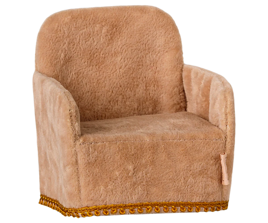 Romantic chaise - mini, powder