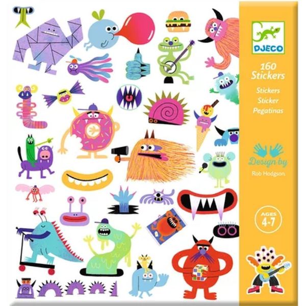 Stickers - Monstres