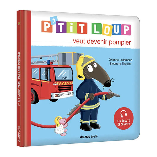 Coffret P'tit Loup veut devenir pompier
