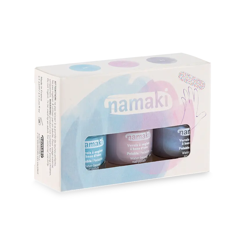 Coffret 3 vernis à ongles - Douceurs givrées