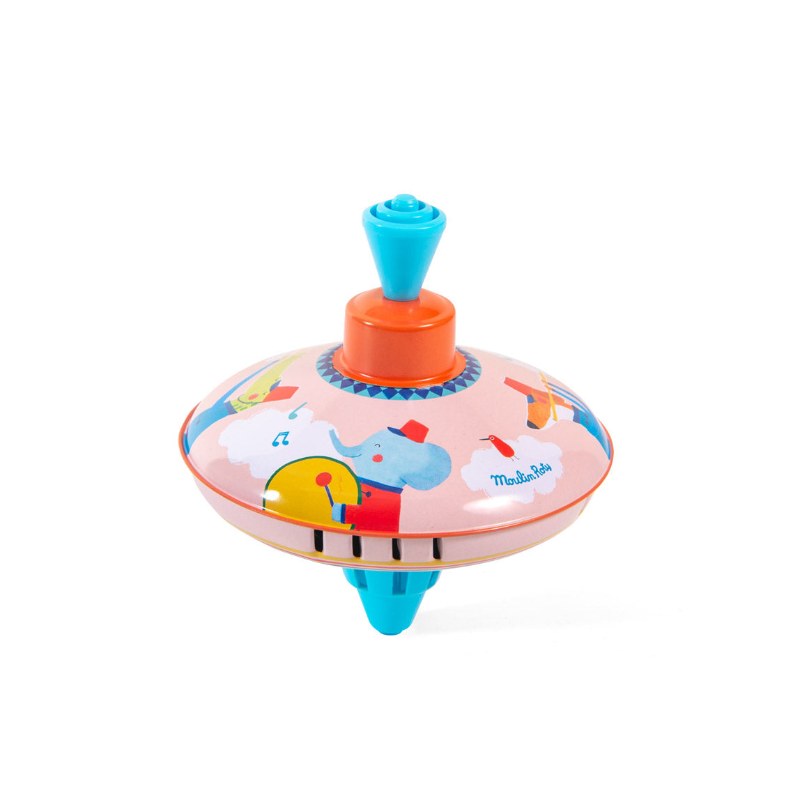 Les jouets en métal - Petite toupie fanfare