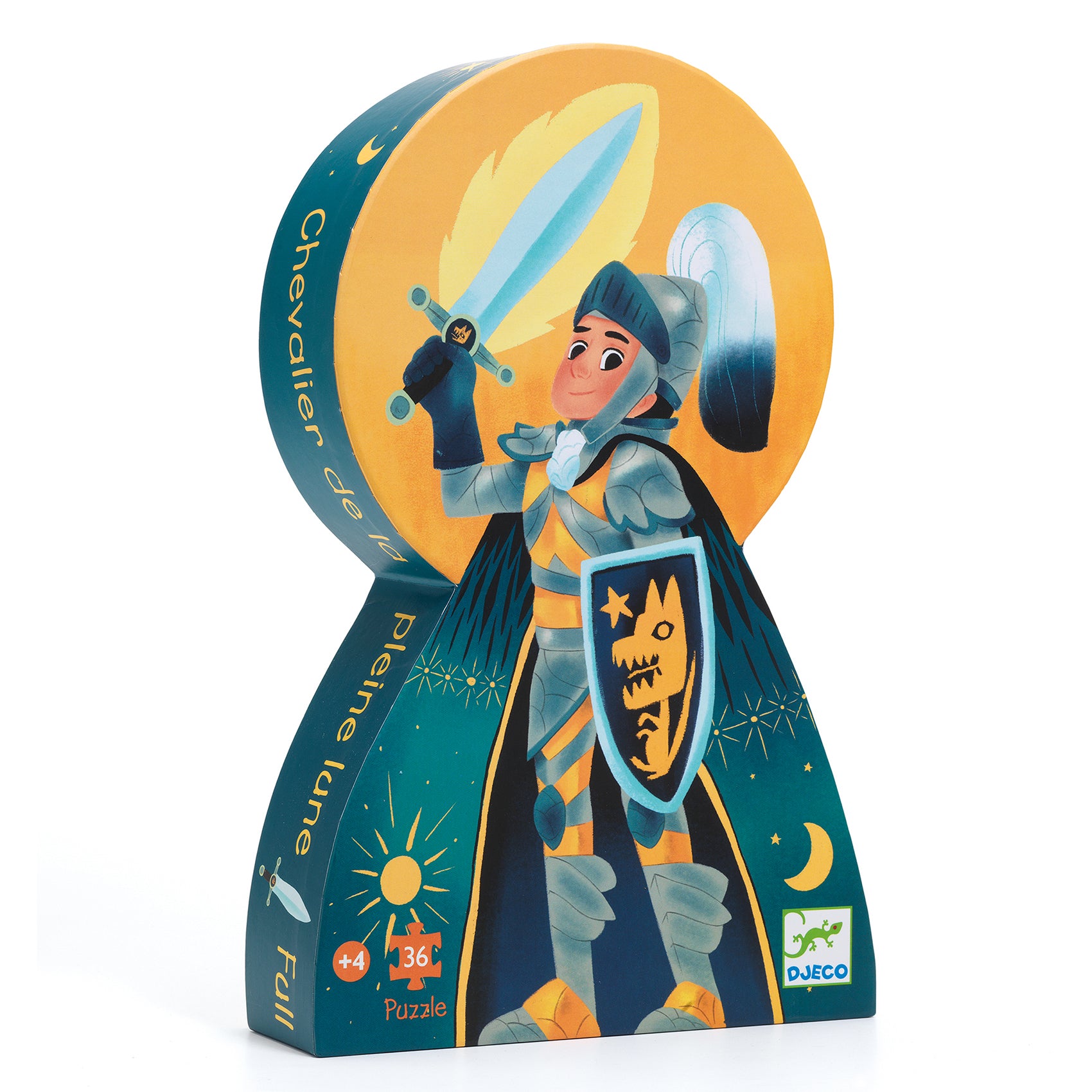 Puzzles Silhouettes - Chevalier de la pleine lune 36 pcs