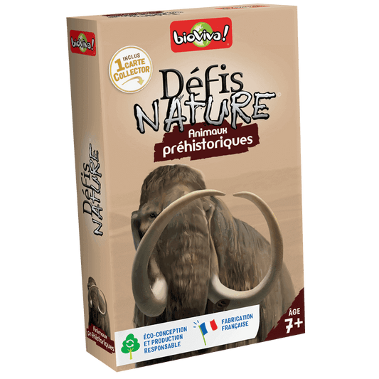 Défis Nature - Animaux Préhistoriques 2026