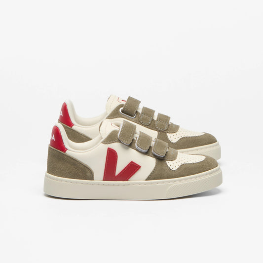 V-10 LEATHER PURE PEPPER KAKI