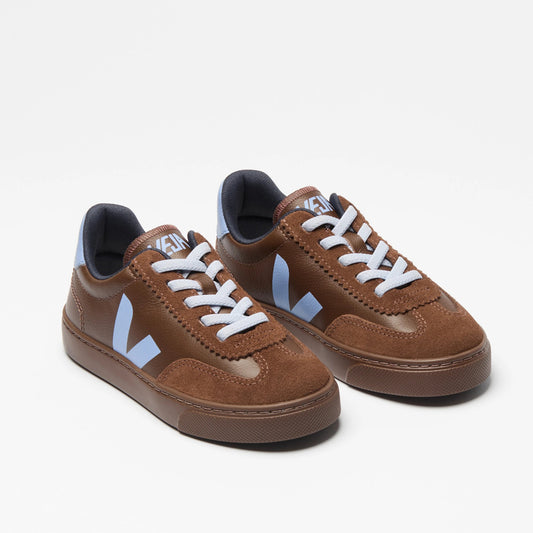 VOLLEY ELASTIC LACES LEATHER WALNUT OLYMPE